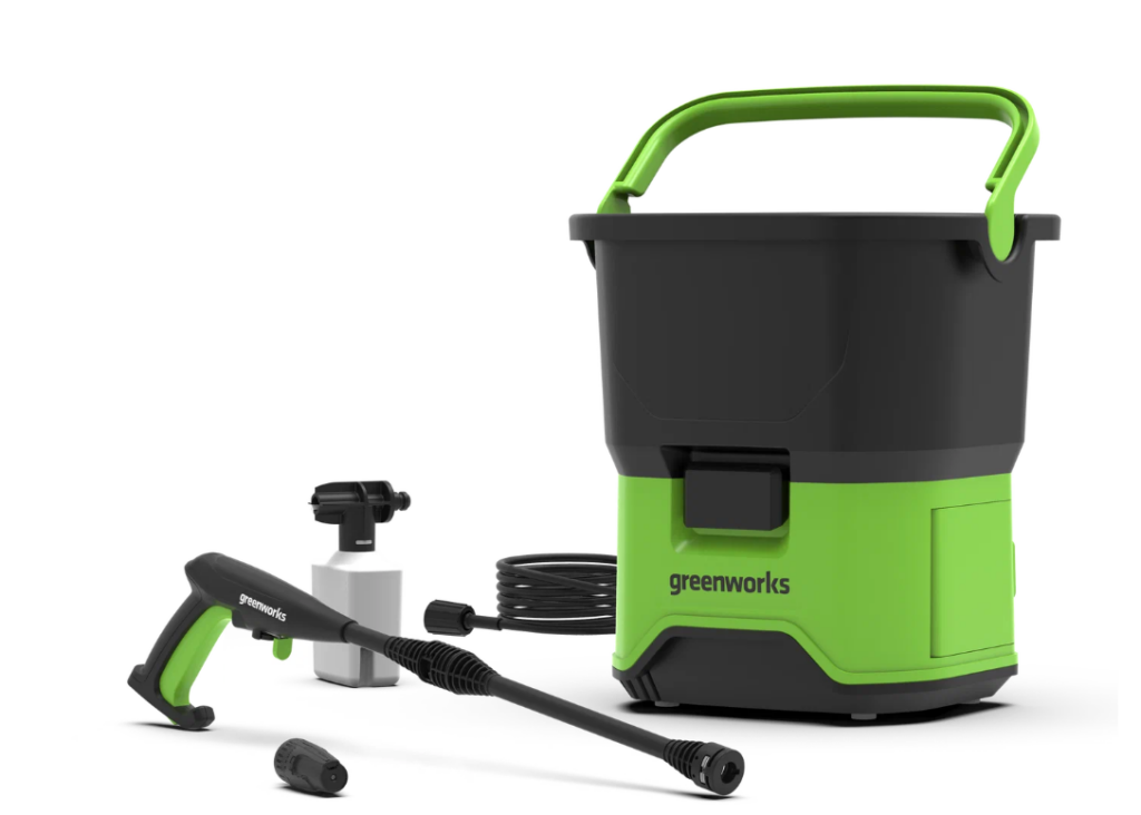 Мойка высокого давления Greenworks, 40V, 650 Вт, 70 бар. Обзор: плюсы и минусы