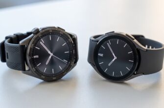 Huawei Watch GT 7 46 мм и Samsung Galaxy Watch9 44 мм рядом